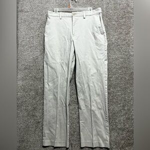 Savane Men’s Khaki Dress Career Chino Pants Size 34x32